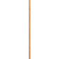 HomeRoots Flare Floor Lamp With Gold and White Finish