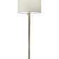 HomeRoots Floor Lamp With Classic Silhouette and Brass Metal Finish