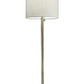 HomeRoots Floor Lamp With Classic Silhouette and Brass Metal Finish