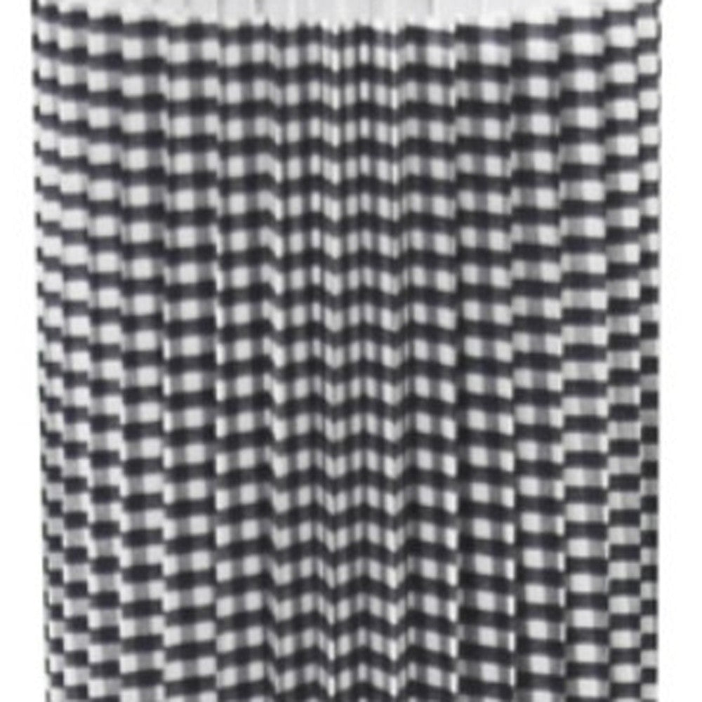 HomeRoots Folded Table Lamp With Black and White Finish