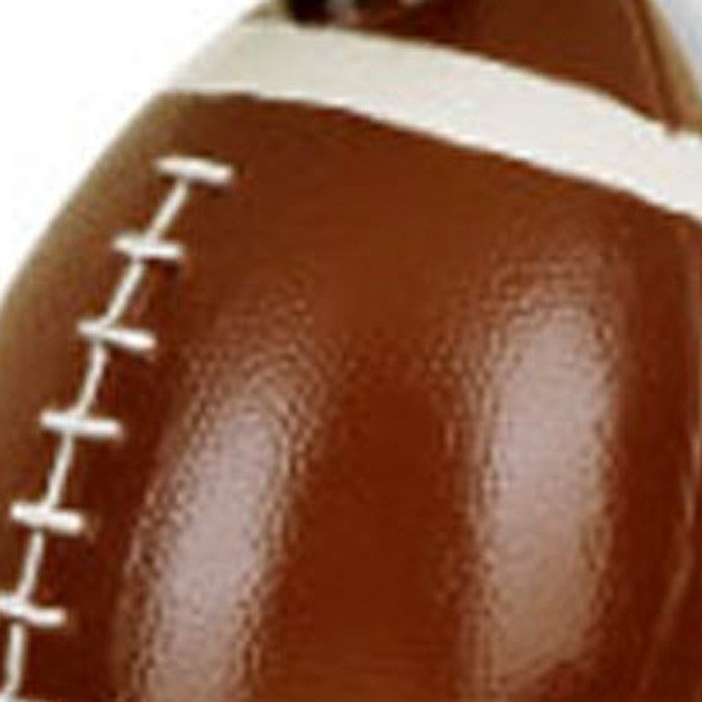 HomeRoots Football Shaped Table Lamp With White Shade