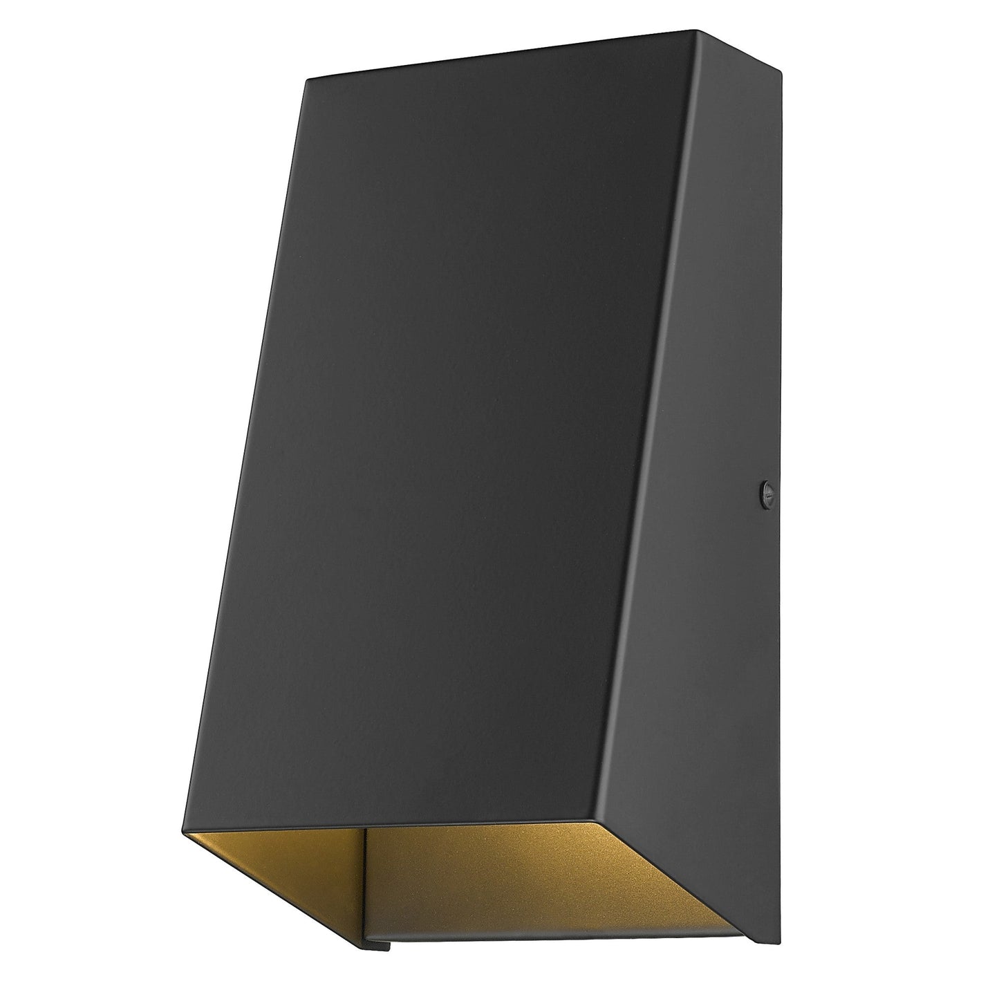 HomeRoots Geometric Wall Sconce in Matte Black Finish