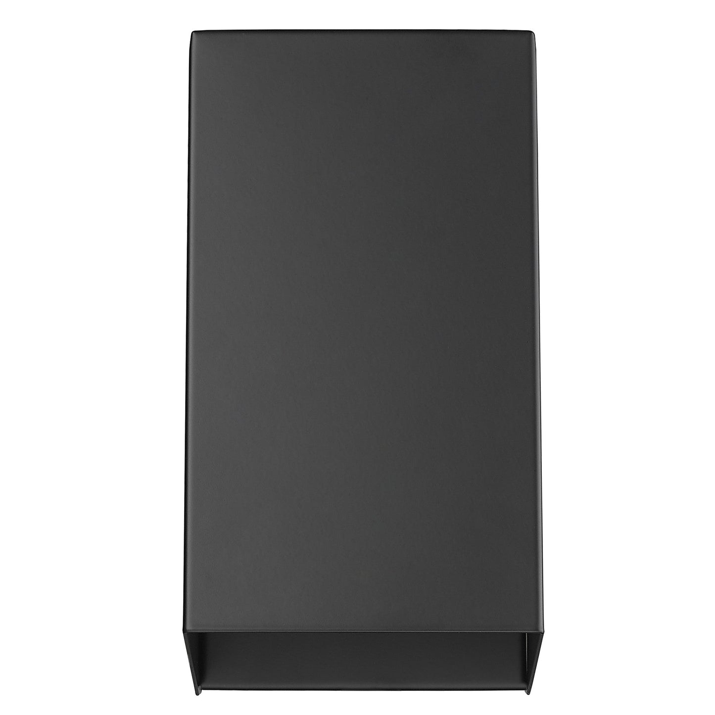 HomeRoots Geometric Wall Sconce in Matte Black Finish