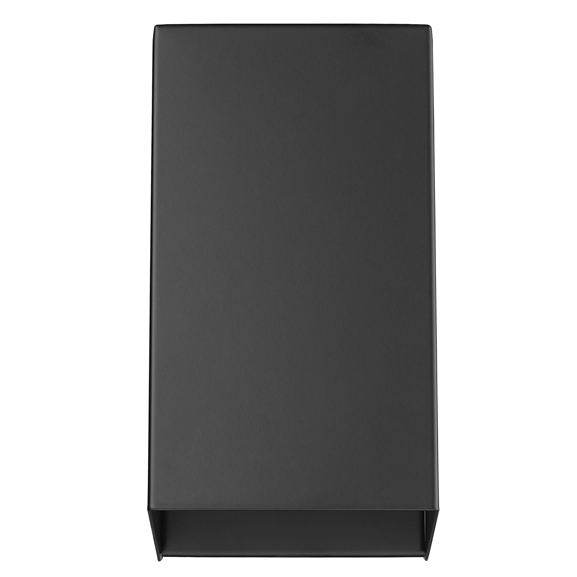 HomeRoots Geometric Wall Sconce in Matte Black Finish