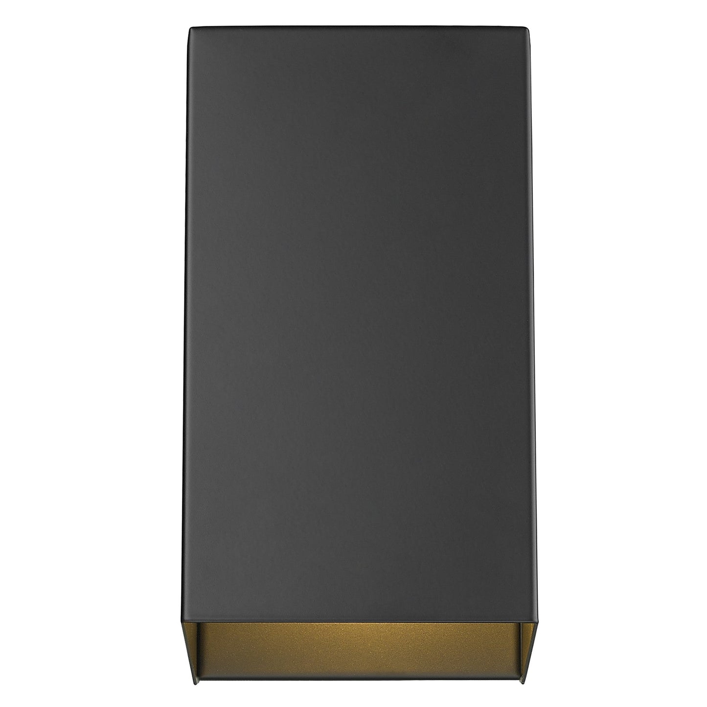 HomeRoots Geometric Wall Sconce in Matte Black Finish
