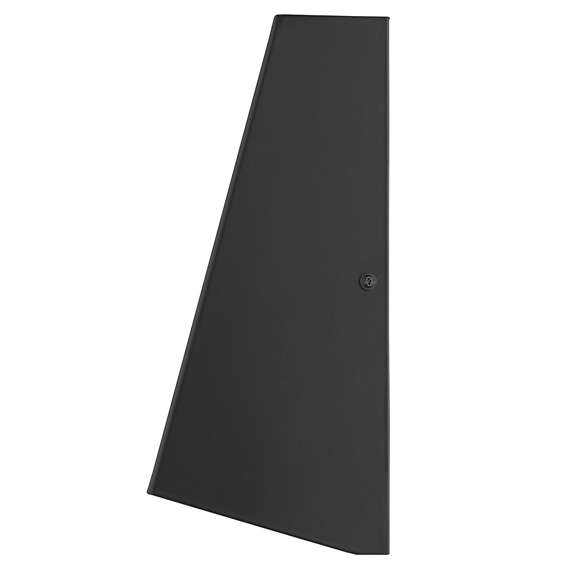 HomeRoots Geometric Wall Sconce in Matte Black Finish