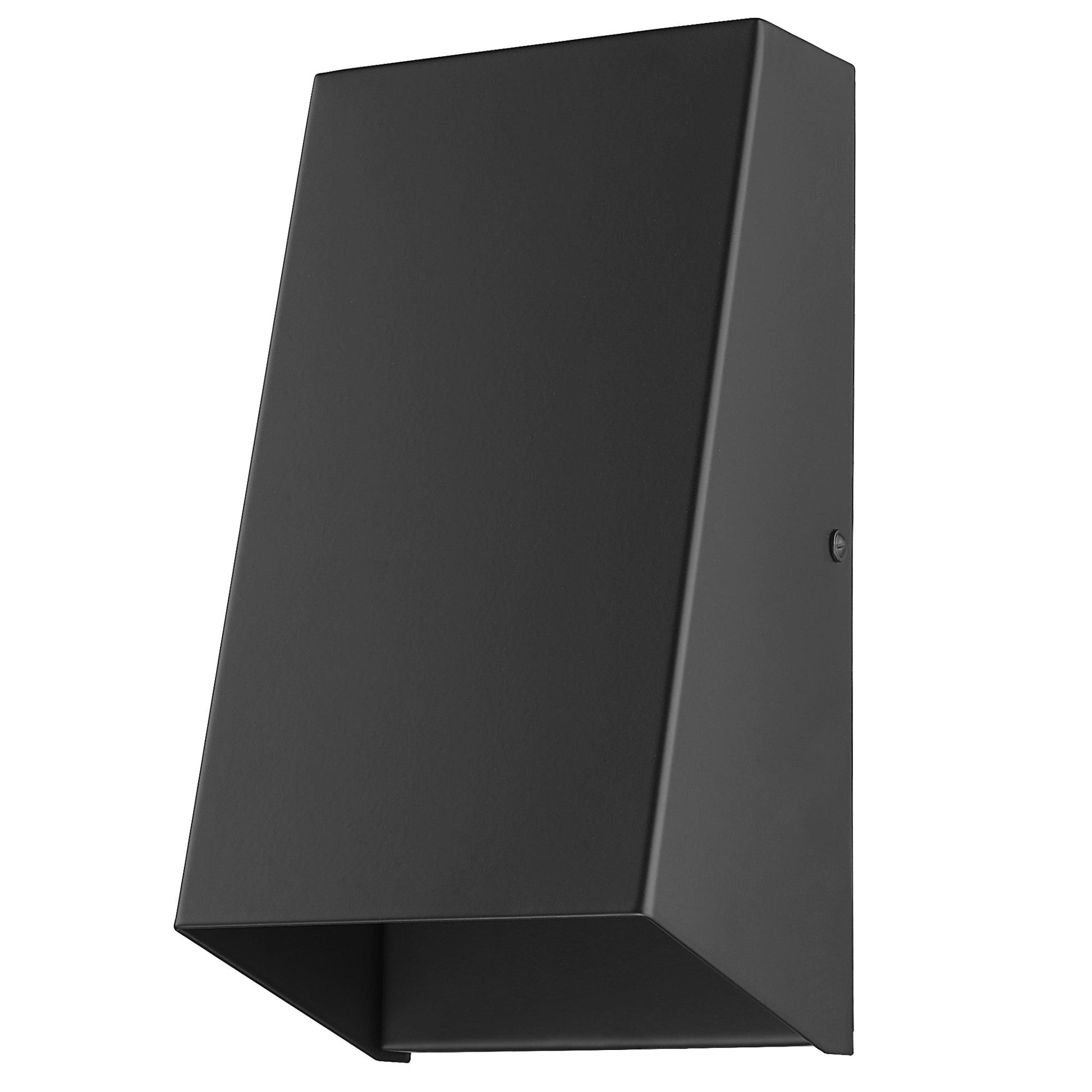 HomeRoots Geometric Wall Sconce in Matte Black Finish