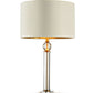 HomeRoots Gold Desk Lamp in Crystal Accent Finish