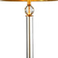 HomeRoots Gold Desk Lamp in Crystal Accent Finish