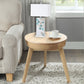 HomeRoots Green and White Starfish Table Lamps in Set of Two