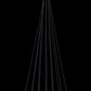 HomeRoots Grouped Frosted Bulbs Ceiling Lamp With Stainless Steel Finish
