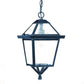 HomeRoots Hanging Lantern Light in Matte Black Finish