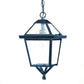 HomeRoots Hanging Lantern Light in Matte Black Finish