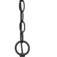 HomeRoots Hanging Pendant Light With Black Cast Aluminum Finish