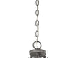 HomeRoots Harlow 3-Light Chandelier in Ash Finish