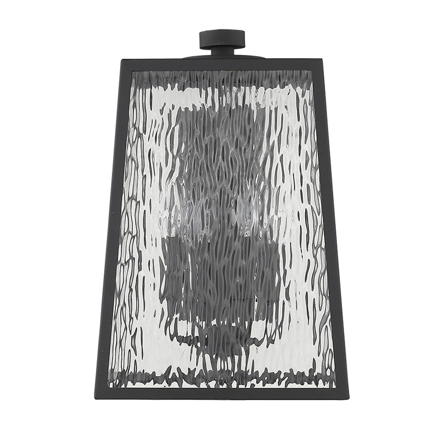 HomeRoots Hirche 4-Light Wall Light in Matte Black Finish