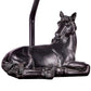 HomeRoots Horse Rests Peacefully Accent Lamp in Brown Finish