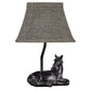 HomeRoots Horse Rests Peacefully Accent Lamp in Brown Finish