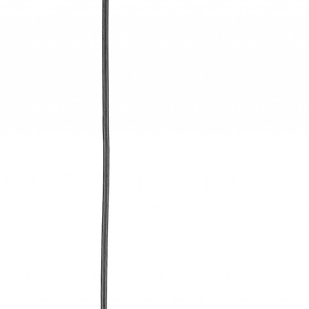 HomeRoots Industrial Hanging Light in Brushed Bronze Finish