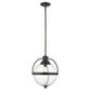HomeRoots Kassian 1-Light Pendant in Oil Rubbed Bronze Finish