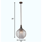 HomeRoots Kate Crystal Chandelier In Bronze