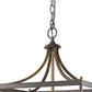 HomeRoots Kennedy 6-Light Foyer Pendant in Oil Rubbed Bronze Finish