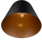 HomeRoots Knell 1-Light Pendant in Matte Black Finish