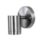 HomeRoots LED One Light Outdoor Can Shape Wall Sconce With Stainless Steel Finish