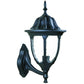 HomeRoots Lamp Shape Wall Light in Matte Black Finish