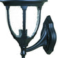 HomeRoots Lamp Shape Wall Light in Matte Black Finish