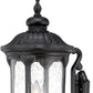 HomeRoots Laurens 3-Light Wall Light in Matte Black Finish