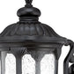 HomeRoots Laurens 3-Light Wall Light in Matte Black Finish
