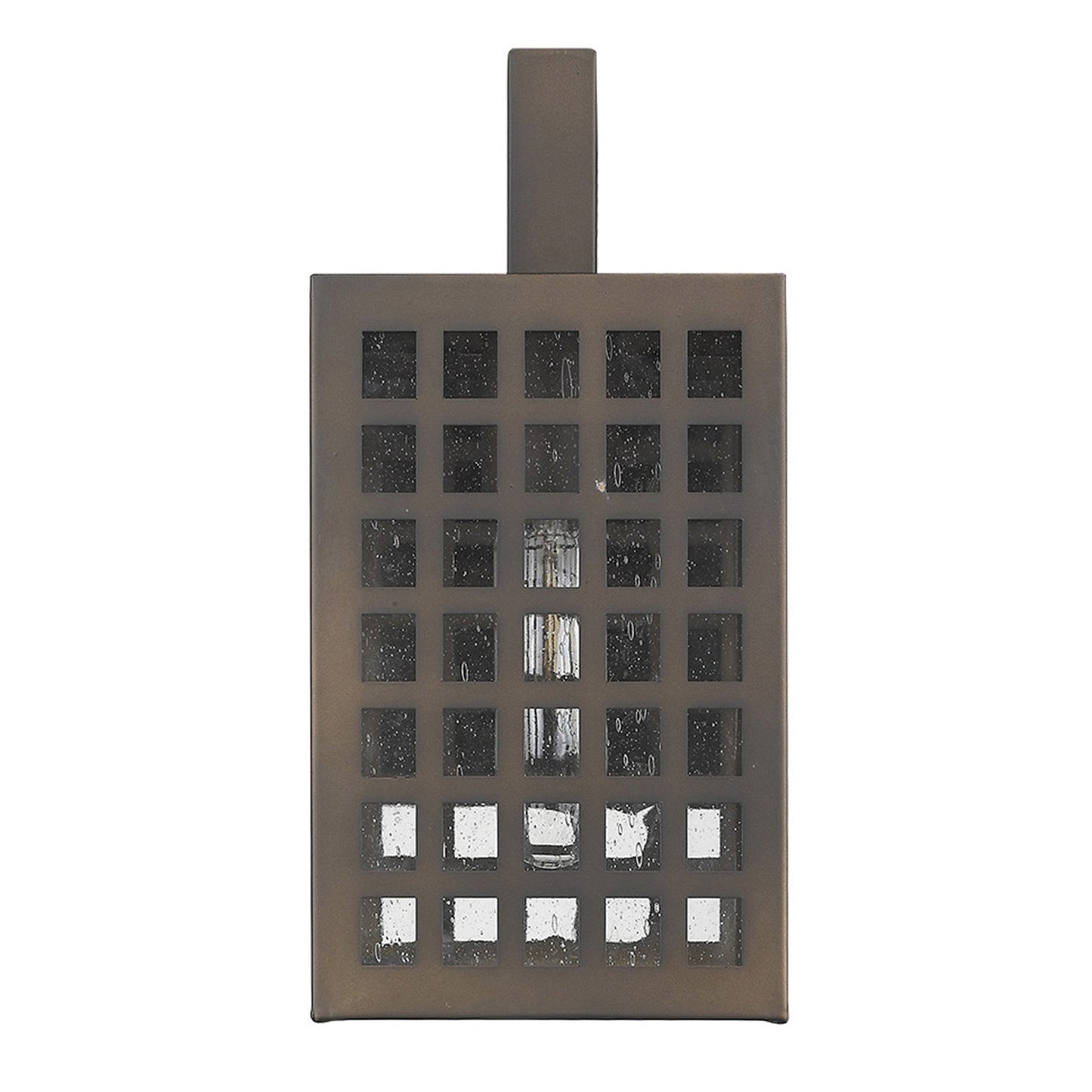 HomeRoots Letzel 1-Light Wall Light in Oil Rubbed Bronze Finish