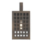 HomeRoots Letzel 1-Light Wall Light in Oil Rubbed Bronze Finish
