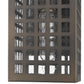 HomeRoots Letzel 1-Light Wall Light in Oil Rubbed Bronze Finish