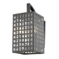 HomeRoots Letzel 3-Light Wall Light in Oil Rubbed Bronze Finish