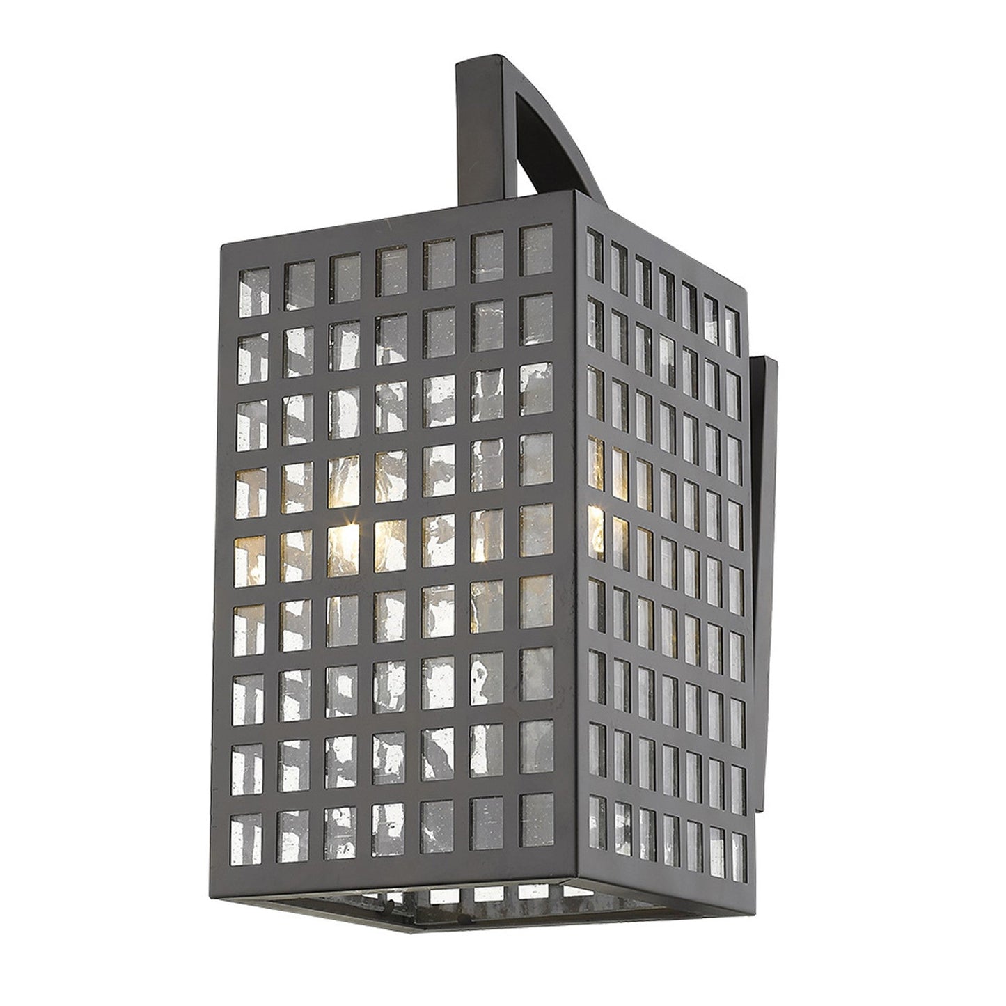 HomeRoots Letzel 3-Light Wall Light in Oil Rubbed Bronze Finish