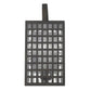 HomeRoots Letzel 3-Light Wall Light in Oil Rubbed Bronze Finish