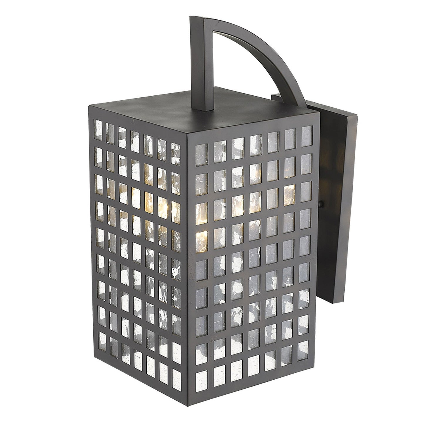 HomeRoots Letzel 3-Light Wall Light in Oil Rubbed Bronze Finish