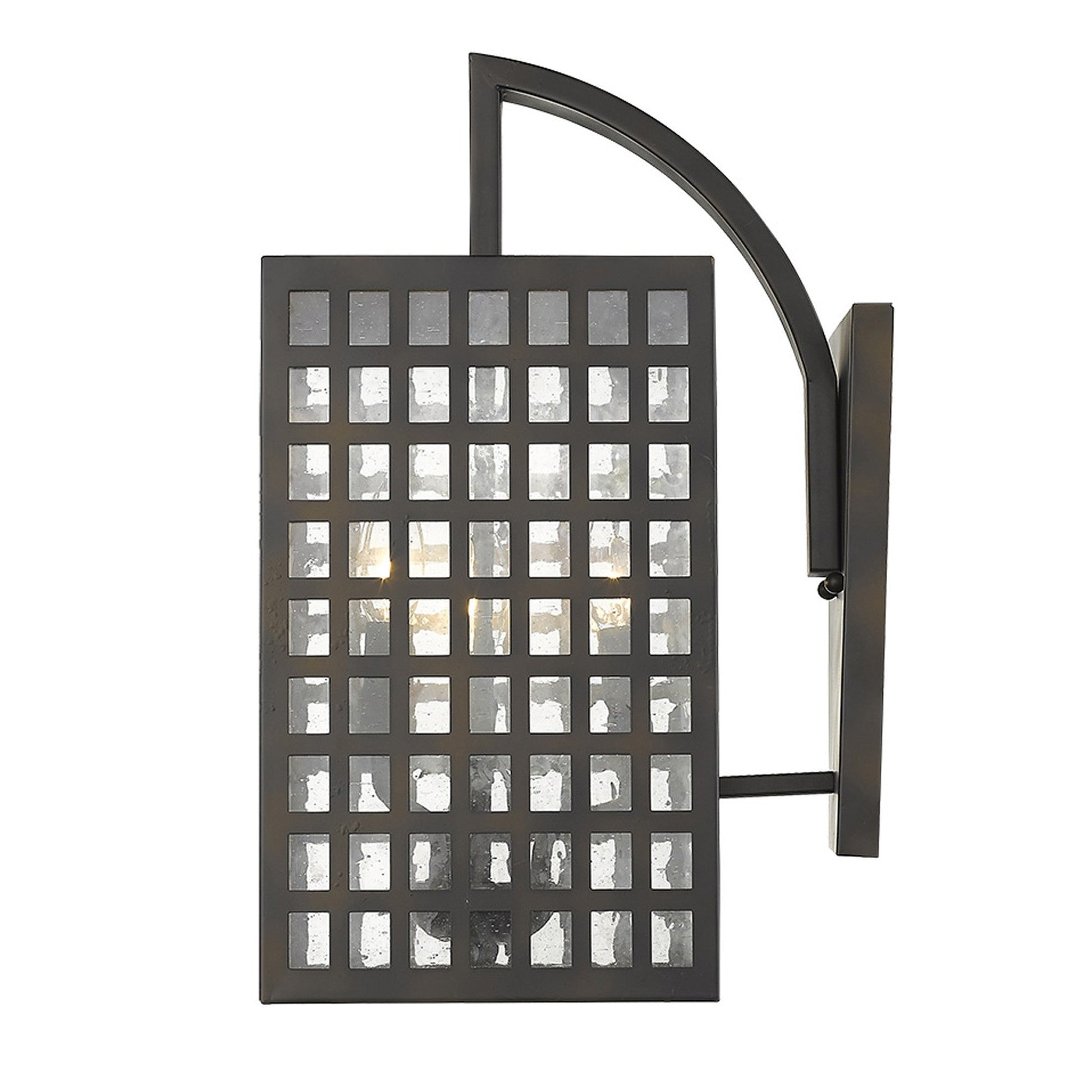 HomeRoots Letzel 3-Light Wall Light in Oil Rubbed Bronze Finish
