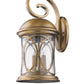HomeRoots Lincoln 3-Light Wall Light in Antique Brass Finish