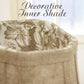 HomeRoots Little Bird Sing A Long Accent Table Lamp With Brown Bell Shade