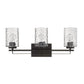 HomeRoots Livvy 3-Light Vanity in Oil Rubbed Bronze Finish