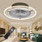 HomeRoots Luxurious LED Ceiling Lamp And Fan in Gold Finish