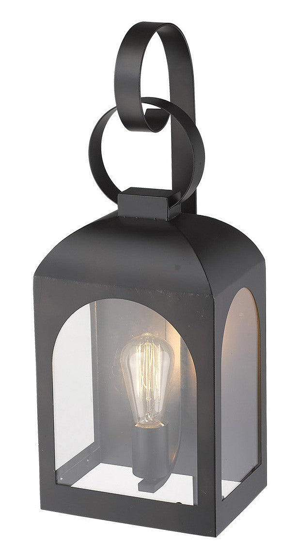 HomeRoots Madigan 1-Light Wall Light in Oil Rubbed Bronze Finish