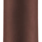 HomeRoots Minimalist Cylinder Wall Light in Bronze Finish