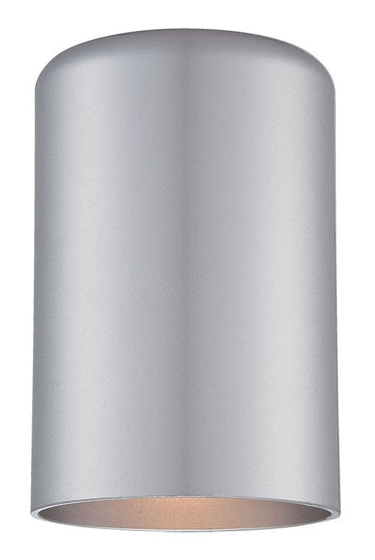 HomeRoots Minimalist Cylinder Wall Light in Brushed Silver Finish