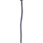 HomeRoots Misty Woven Ceiling Lamp in Gray Finish