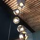 HomeRoots Modern Asteroid Ceiling Lamp in Chrome Finish