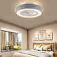 HomeRoots Modern Ceiling Ceiling Fan and Light in Black Finish